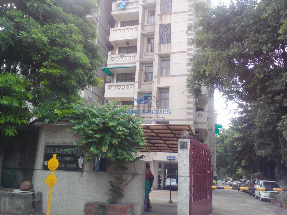 4 Bedroom 3 Bathroom flat for sale in Vidya Sagar(Rajat Jain) Apartments Sector 6 Dwarka, Delhi 